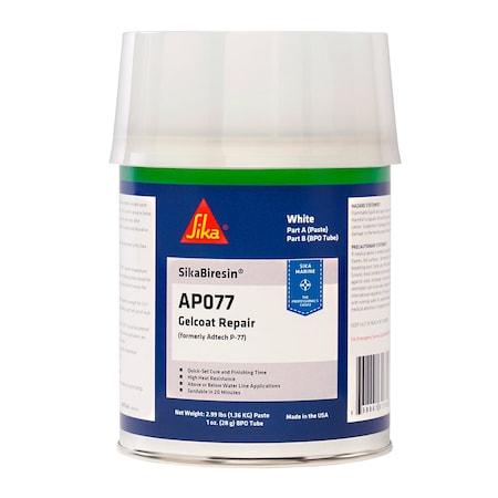 Sika AP077 + BPO Cream Hardener - White - Quart 611547